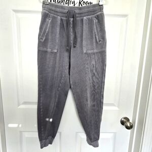 Old Navy Women's Special Dyed Acid Wash Grey Jogger Lounge Pants XS